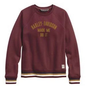 💛 H-D “Made Me Do It” Pullover Sweatshirt 💛